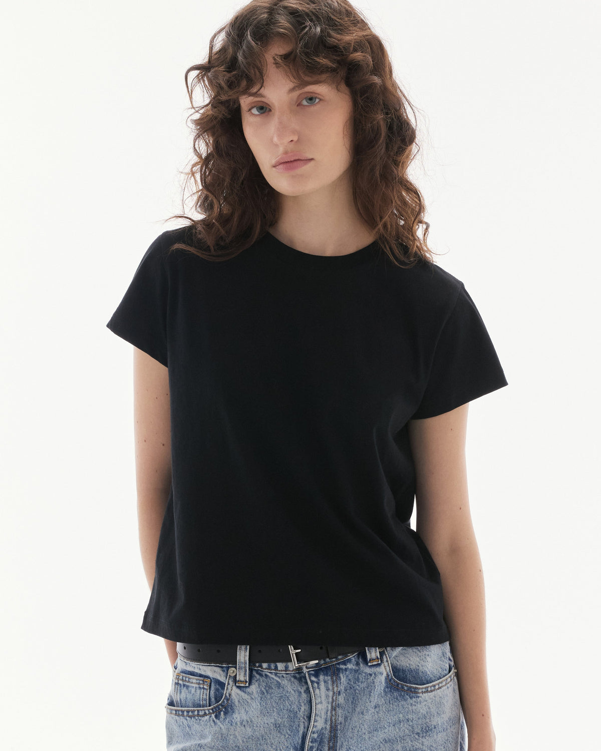 Wardrobe III - AMR Cotton Organic Slimfit T-Shirt in Black