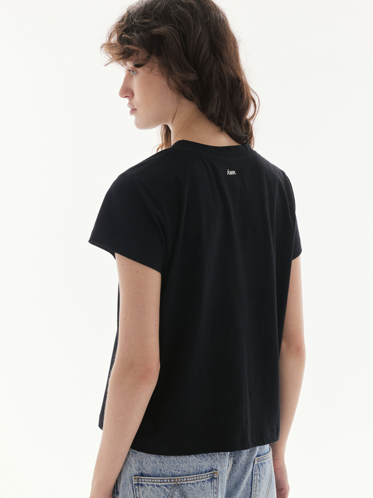 Wardrobe III - AMR Cotton Organic Slimfit T-Shirt in Black