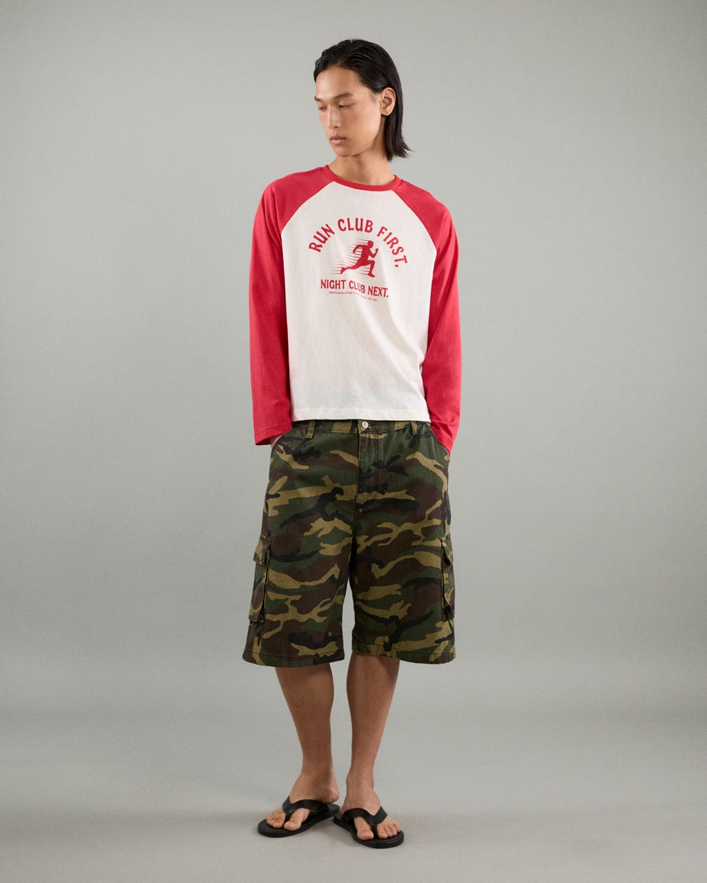 AMR DE SAISON - AMR Cargo Shorts Camo V3 in Camo Print