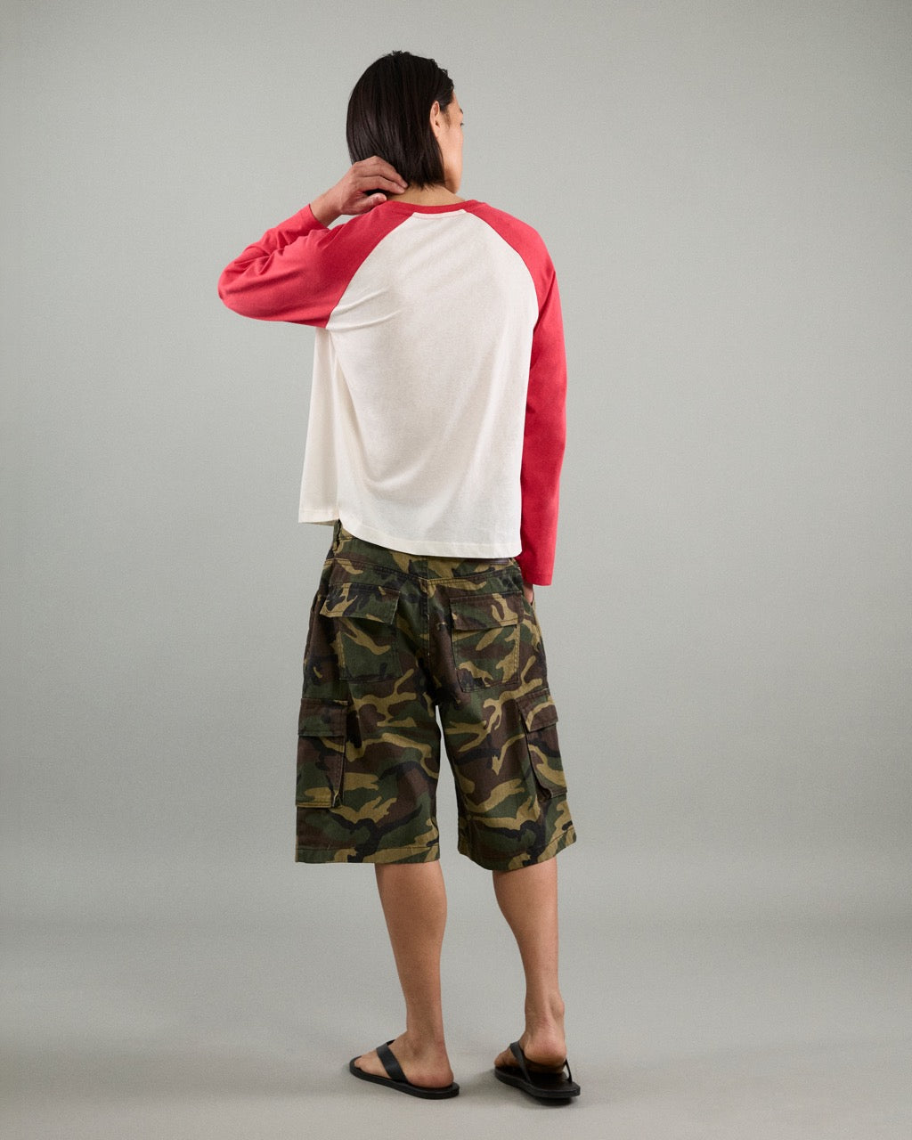 AMR DE SAISON - AMR Cargo Shorts Camo V3 in Camo Print