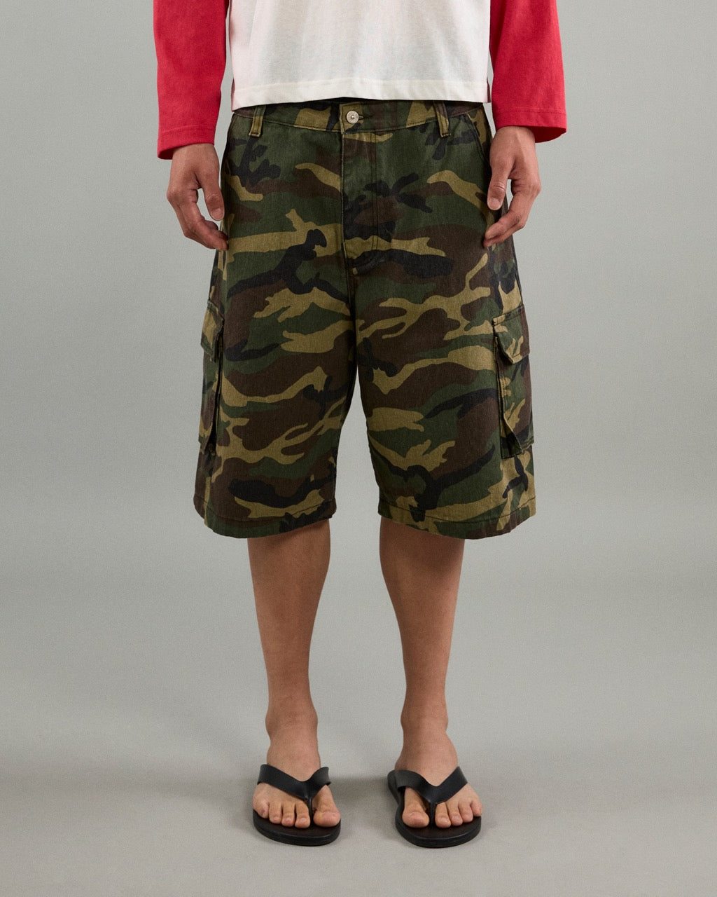 AMR DE SAISON - AMR Cargo Shorts Camo V3 in Camo Print