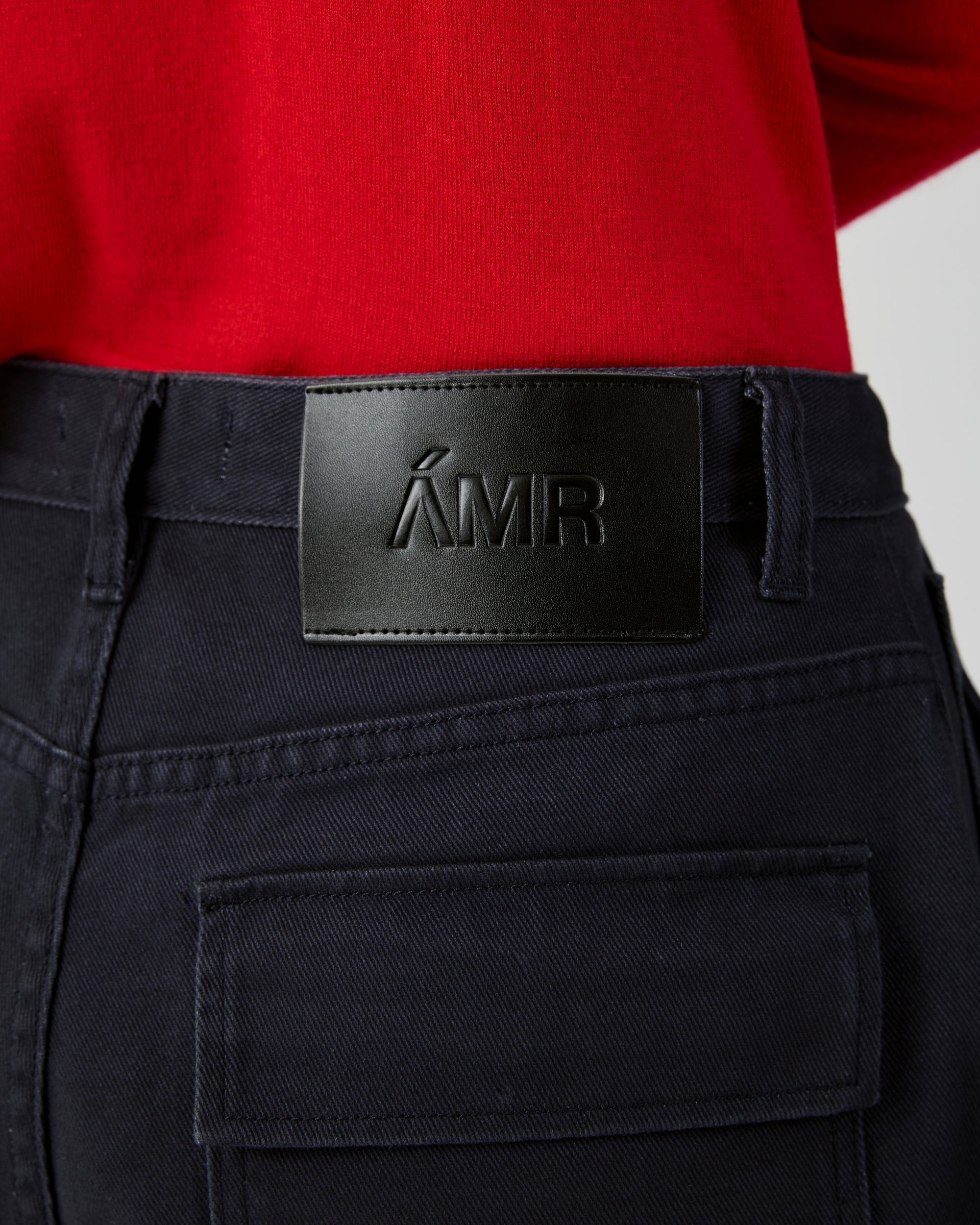 En Couleurs - AMR Bermuda Shorts in Faded Navy
