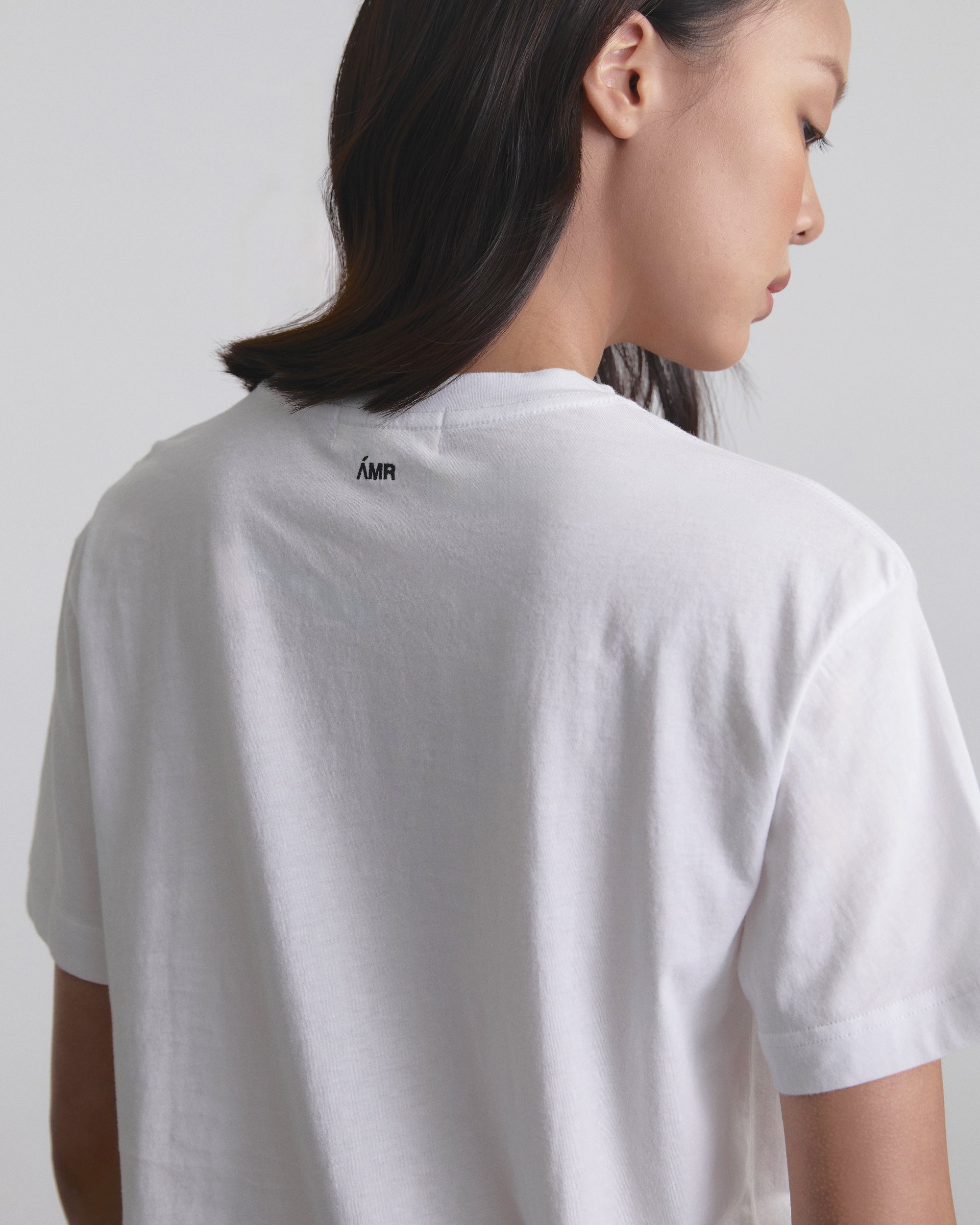 Wardrobe I - AMR Cotton Organic Regular T-Shirt in White