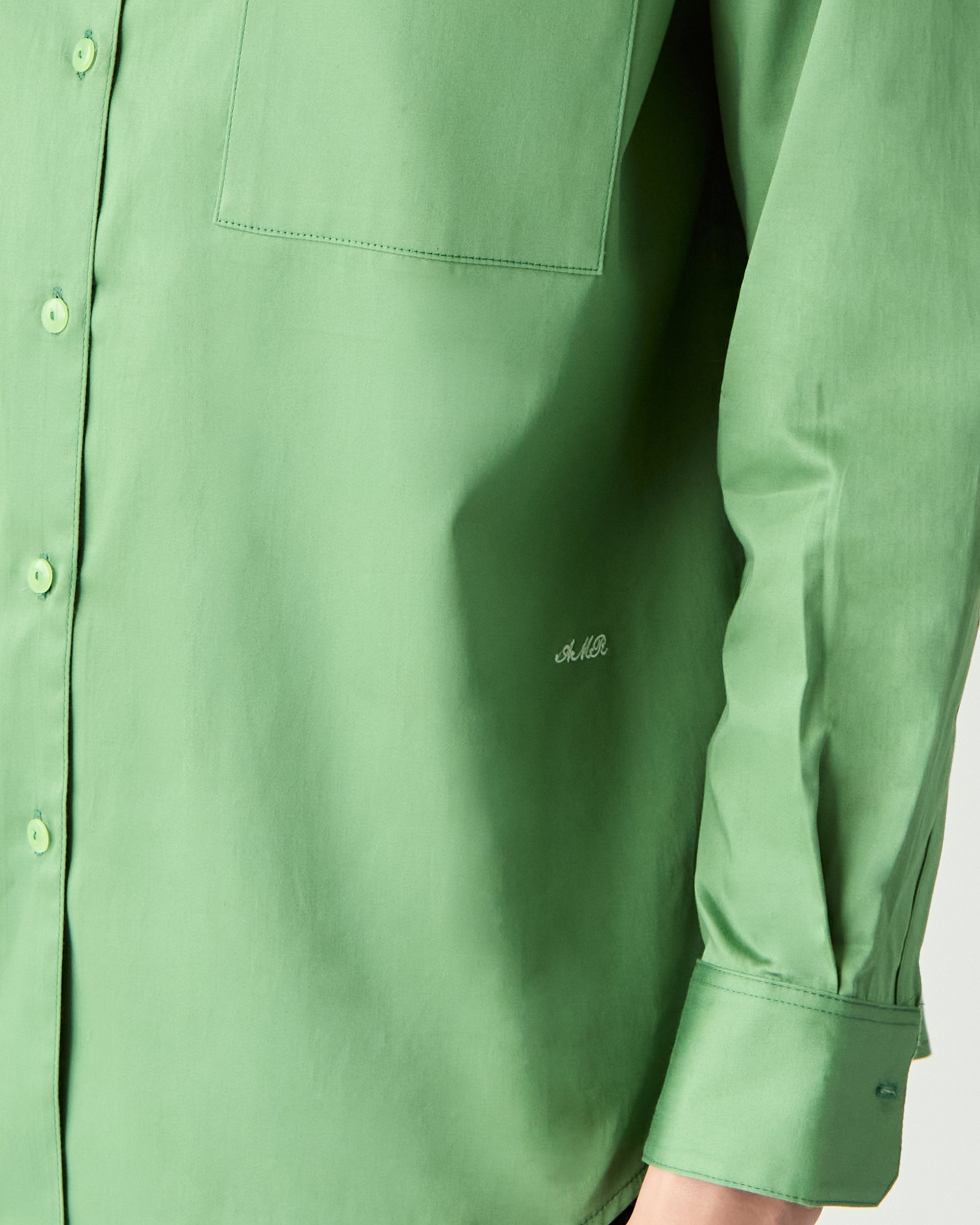 Le soleil d'été - Oversized Shirt in Green