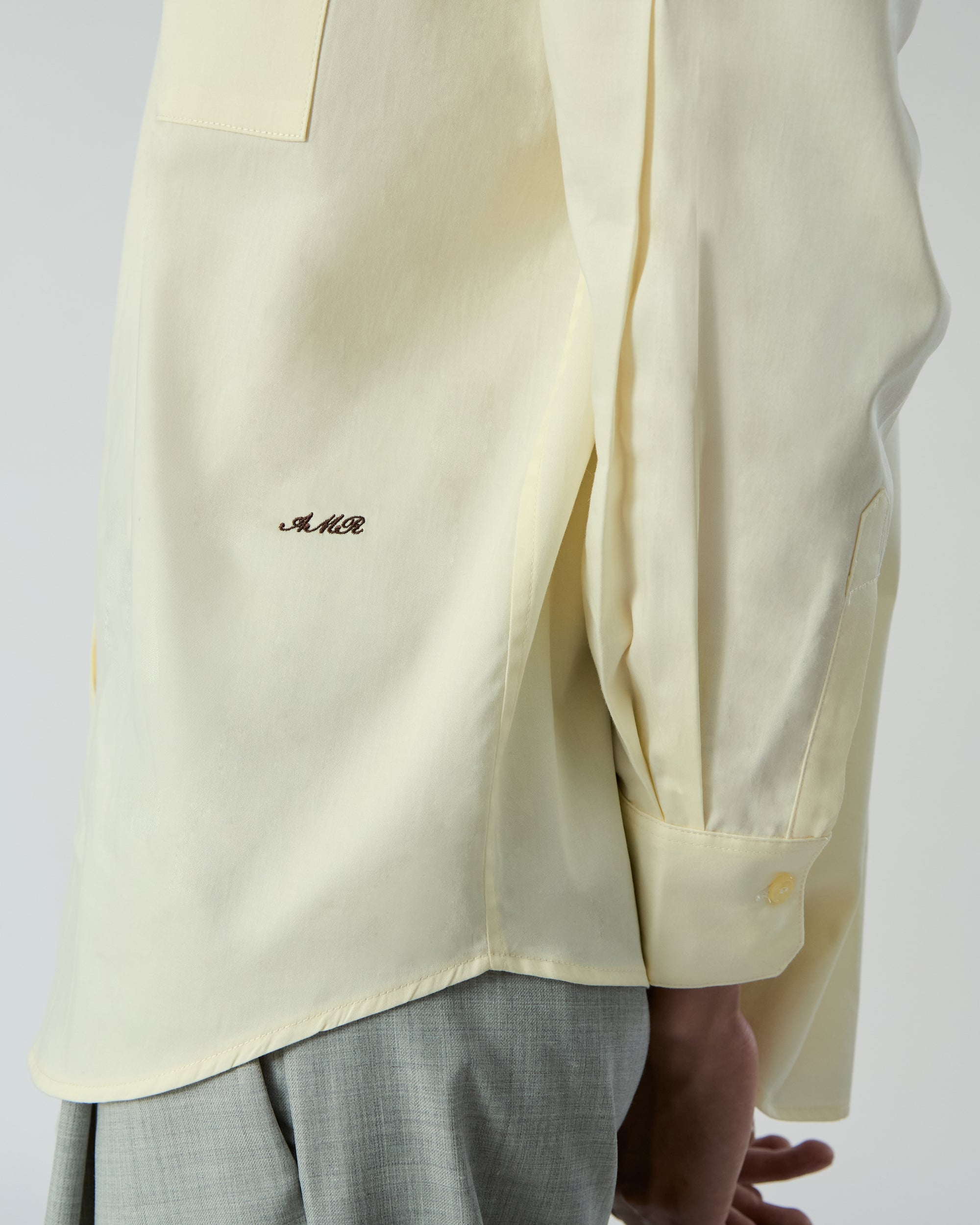 Le soleil d'ete - Oversized Shirt in Yellow