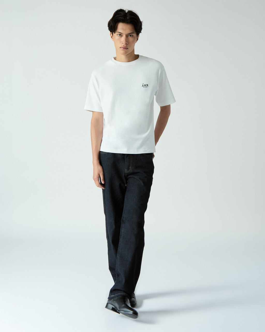 Fleurs et Printemps - AMR Floral Logo T-Shirt in White