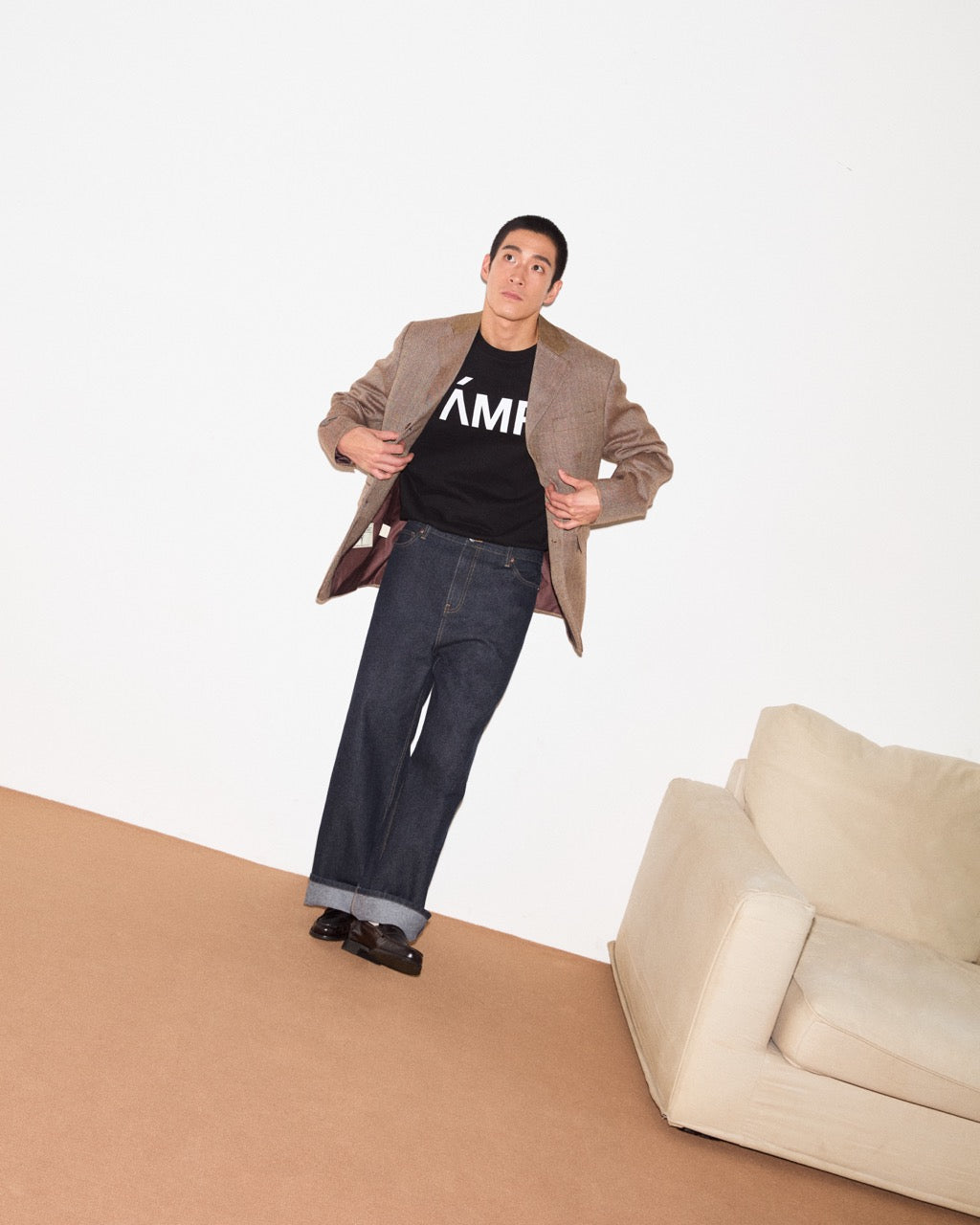 Decouvrir - 90s Baggy Jeans in Raw Denim